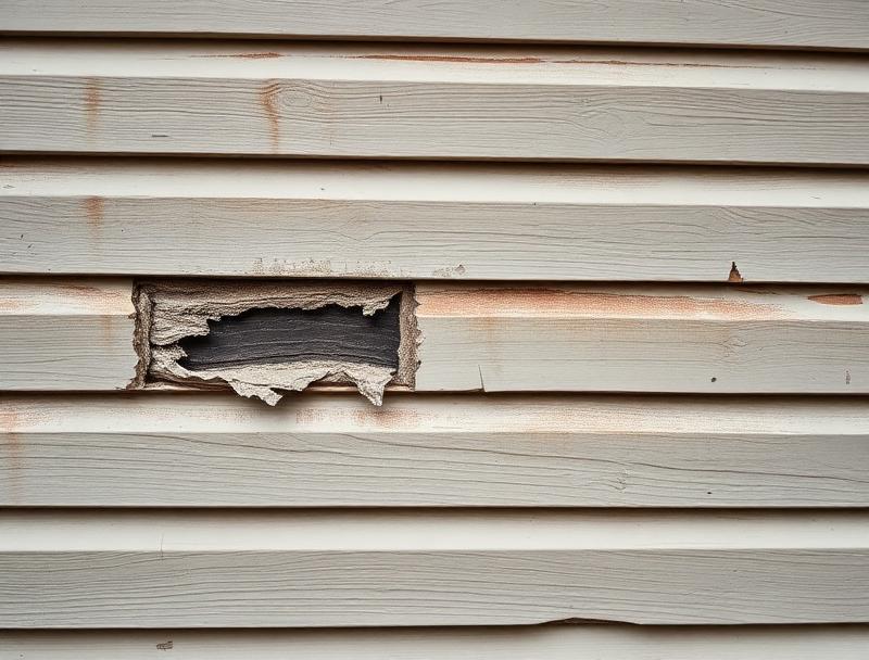 Siding Repair & Replacement - Before