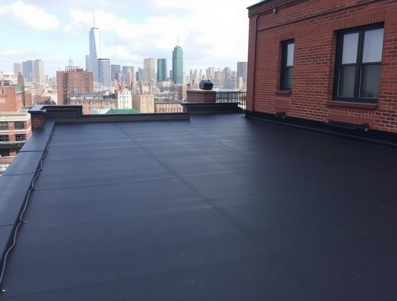 EPDM Flat Roof Replacement - After