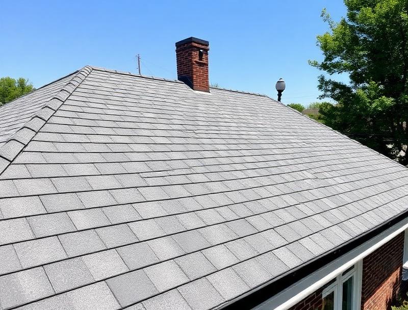 Storm Damage Roof Repair - After